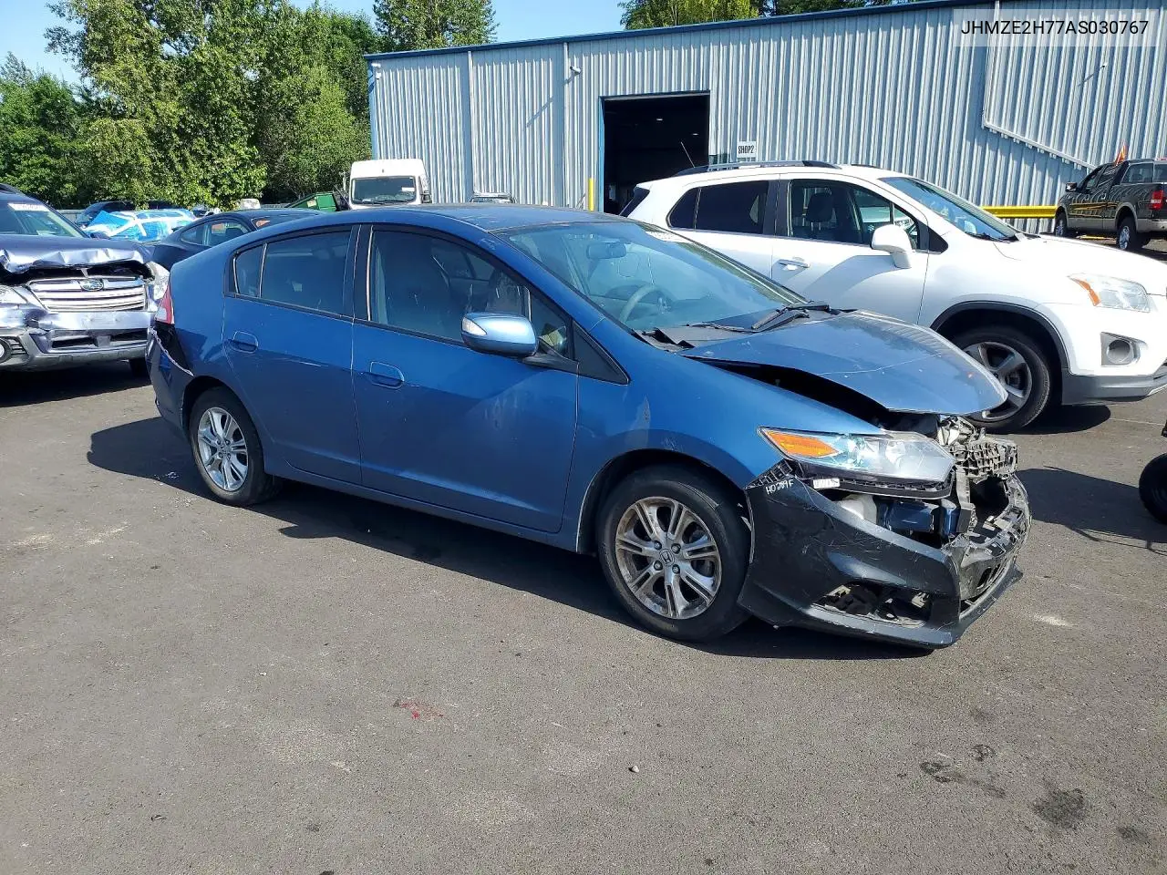2010 Honda Insight Ex VIN: JHMZE2H77AS030767 Lot: 58243536