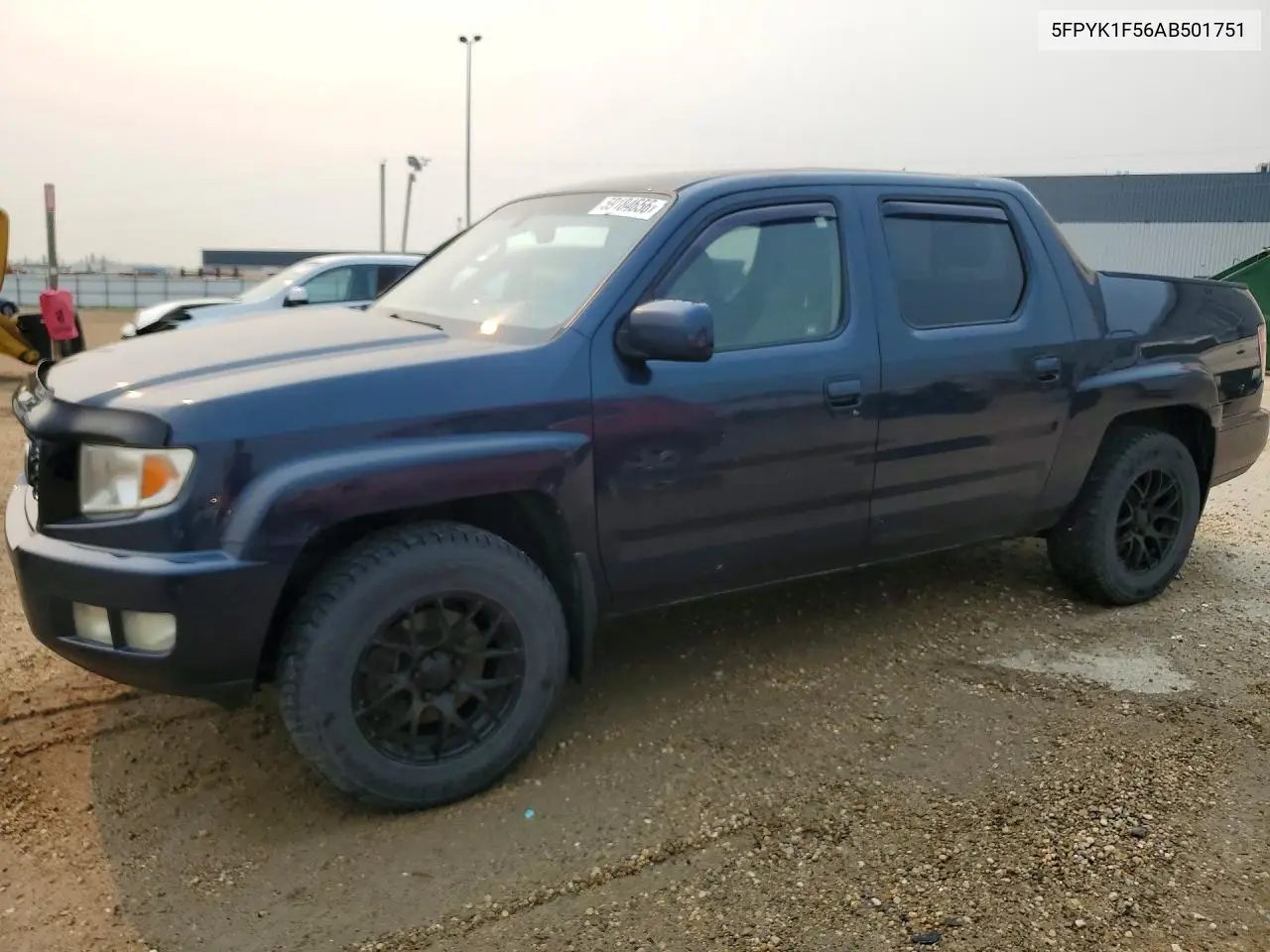 2010 Honda Ridgeline Rtl VIN: 5FPYK1F56AB501751 Lot: 59184656