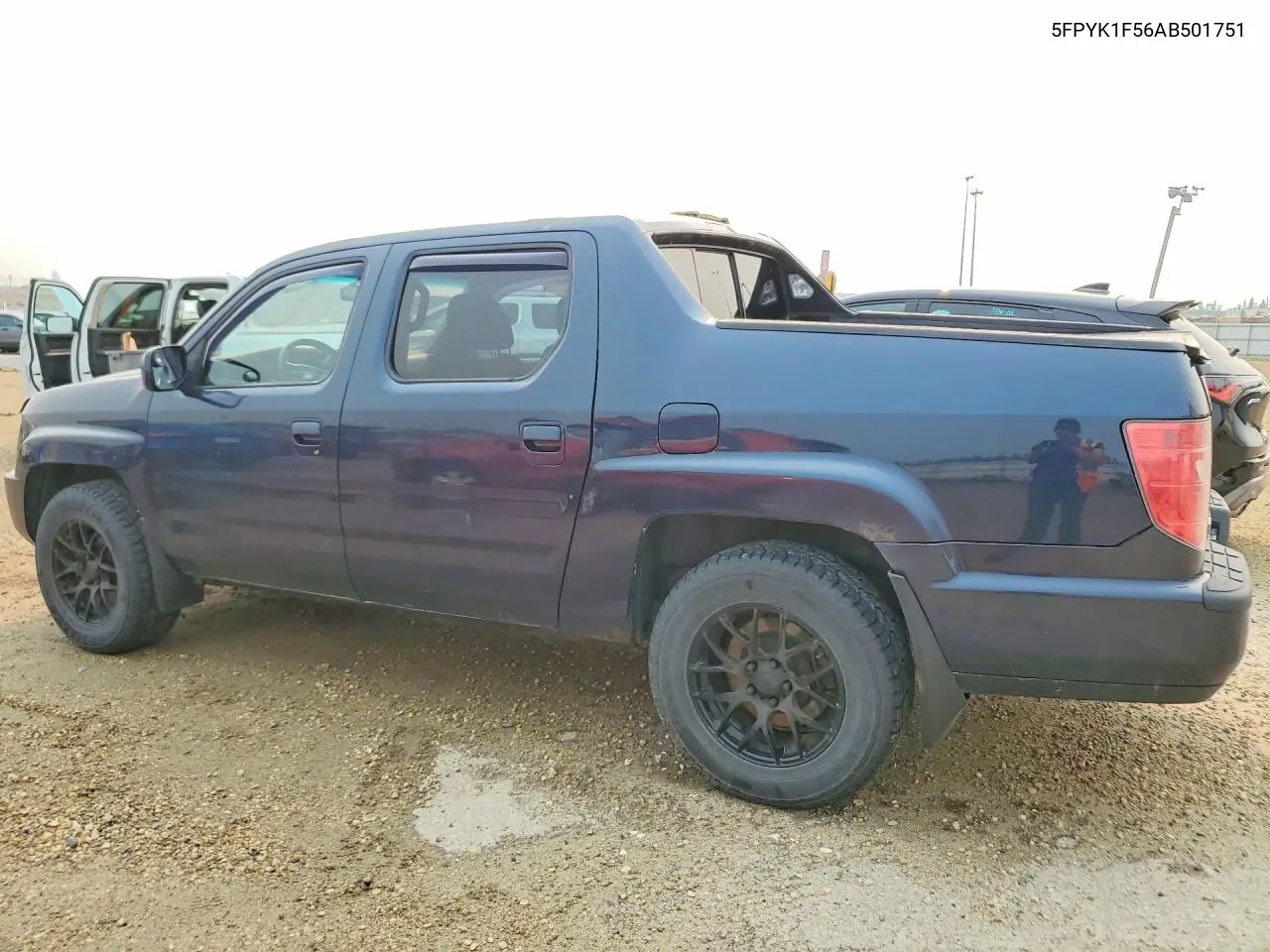 2010 Honda Ridgeline Rtl VIN: 5FPYK1F56AB501751 Lot: 59184656