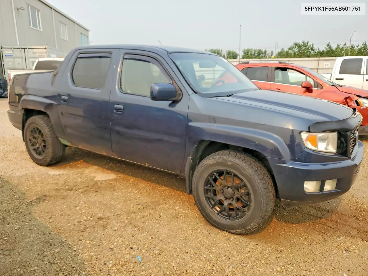 2010 Honda Ridgeline Rtl VIN: 5FPYK1F56AB501751 Lot: 59184656