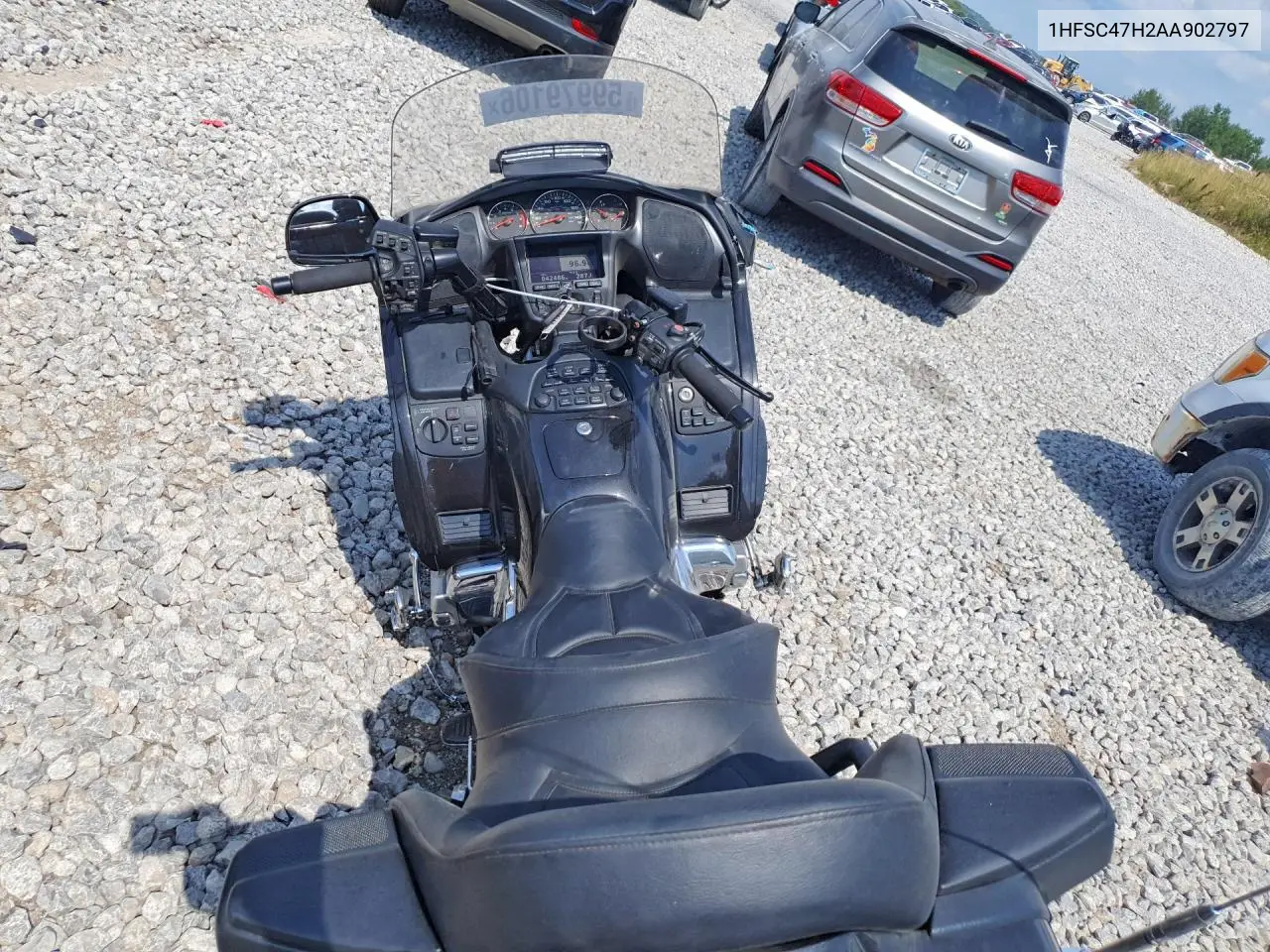 2010 Honda Gl1800 VIN: 1HFSC47H2AA902797 Lot: 59979106
