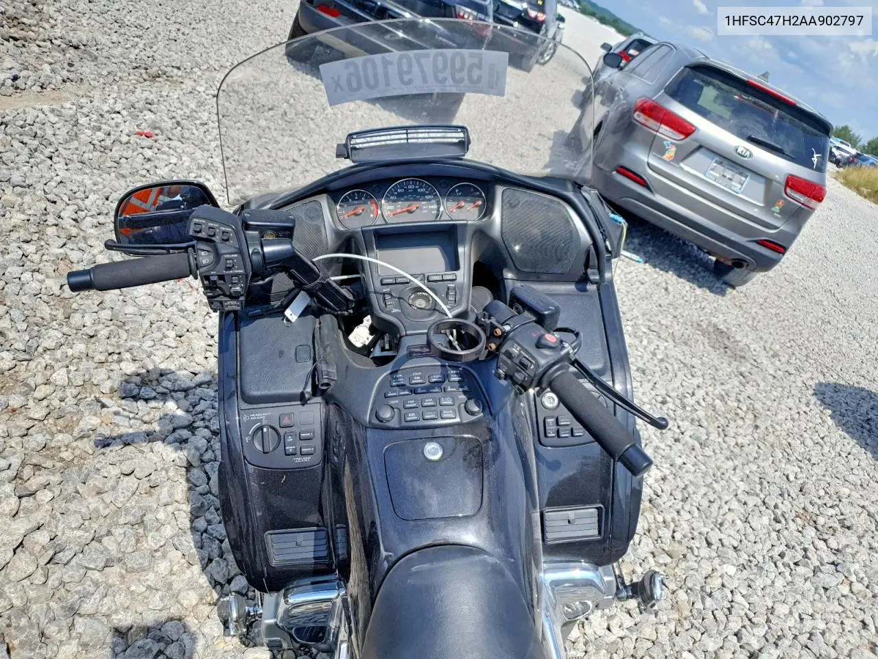 2010 Honda Gl1800 VIN: 1HFSC47H2AA902797 Lot: 59979106
