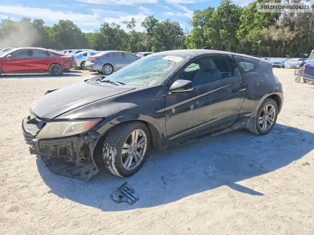 2011 Honda Cr-Z VIN: JHMZF1C49BS004273 Lot: 49513316
