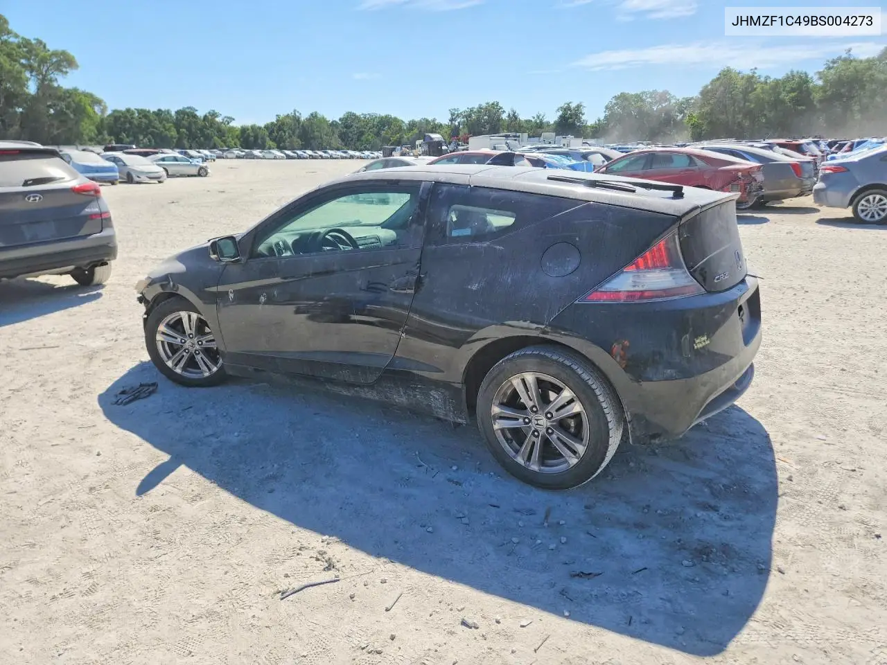 2011 Honda Cr-Z VIN: JHMZF1C49BS004273 Lot: 49513316