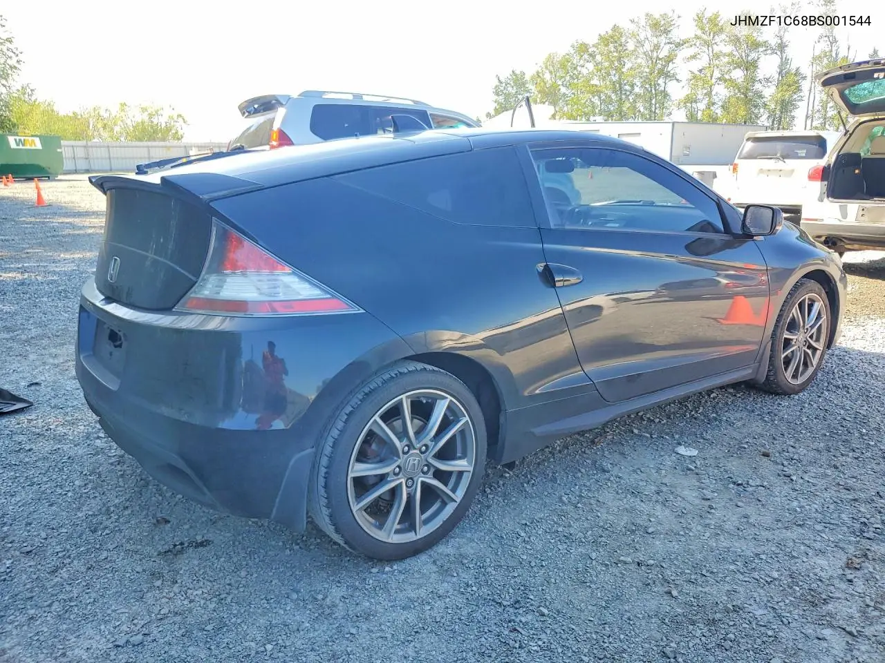 2011 Honda Cr-Z Ex VIN: JHMZF1C68BS001544 Lot: 52339956