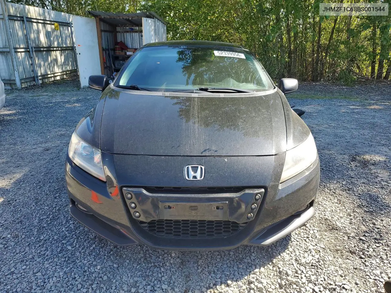 2011 Honda Cr-Z Ex VIN: JHMZF1C68BS001544 Lot: 52339956