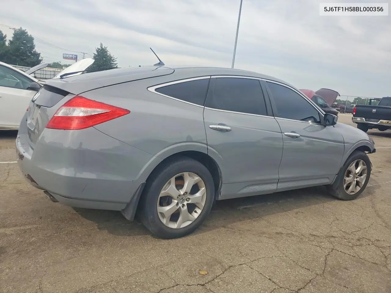2011 Honda Crosstour VIN: 5J6TF1H58BL000356 Lot: 55397496