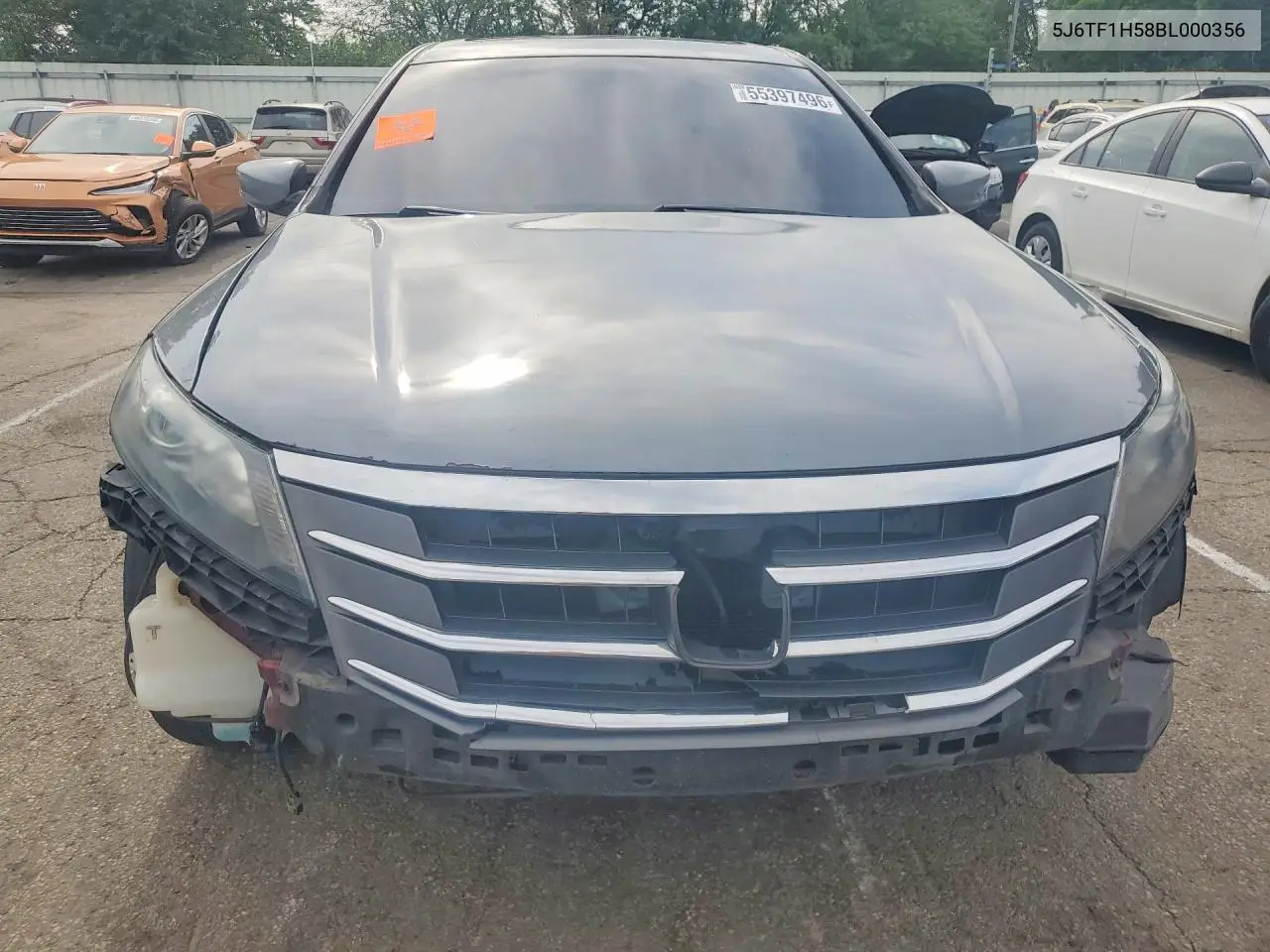 2011 Honda Crosstour VIN: 5J6TF1H58BL000356 Lot: 55397496