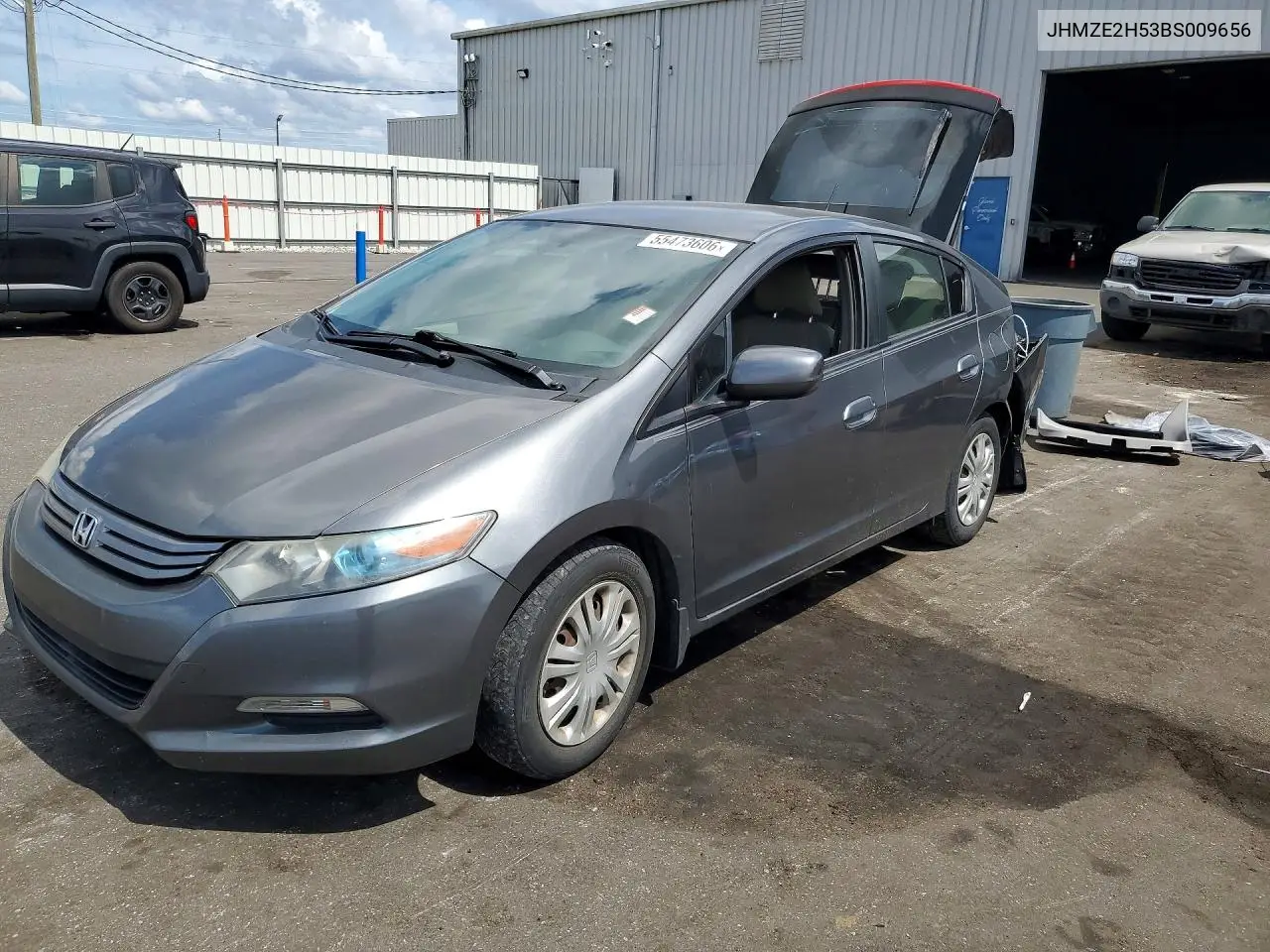 2011 Honda Insight Lx VIN: JHMZE2H53BS009656 Lot: 55473606