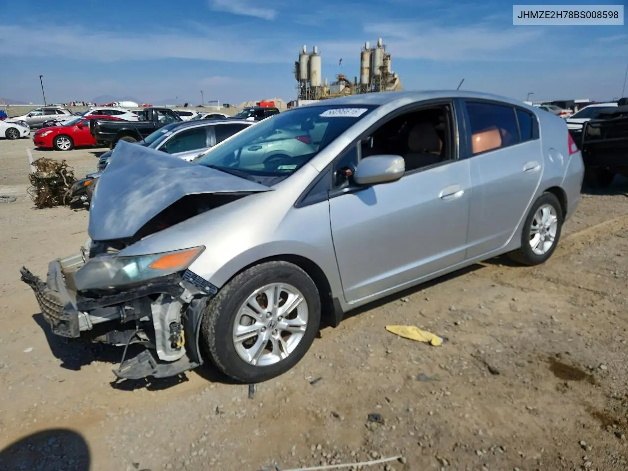 2011 Honda Insight Ex VIN: JHMZE2H78BS008598 Lot: 56096616