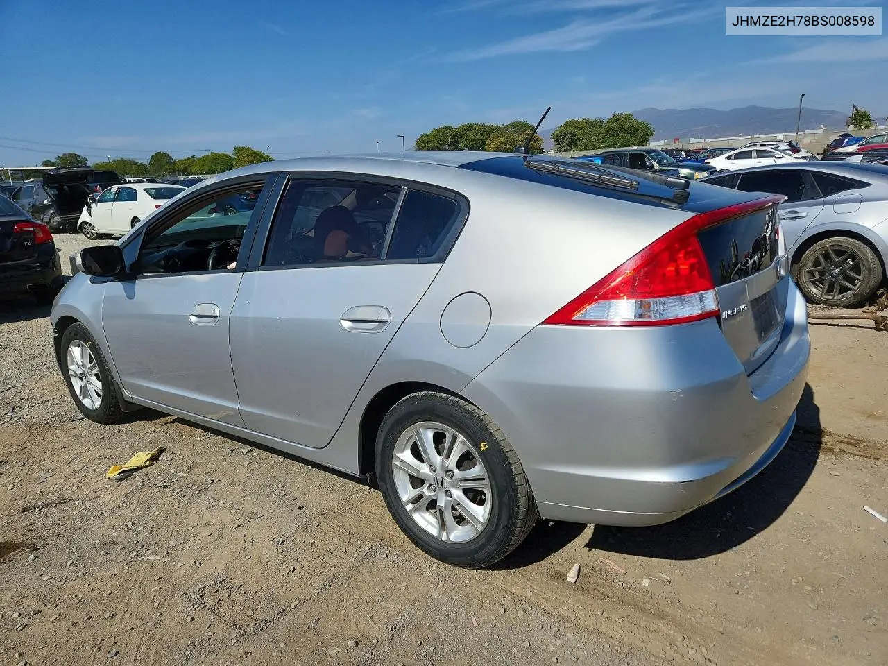 2011 Honda Insight Ex VIN: JHMZE2H78BS008598 Lot: 56096616