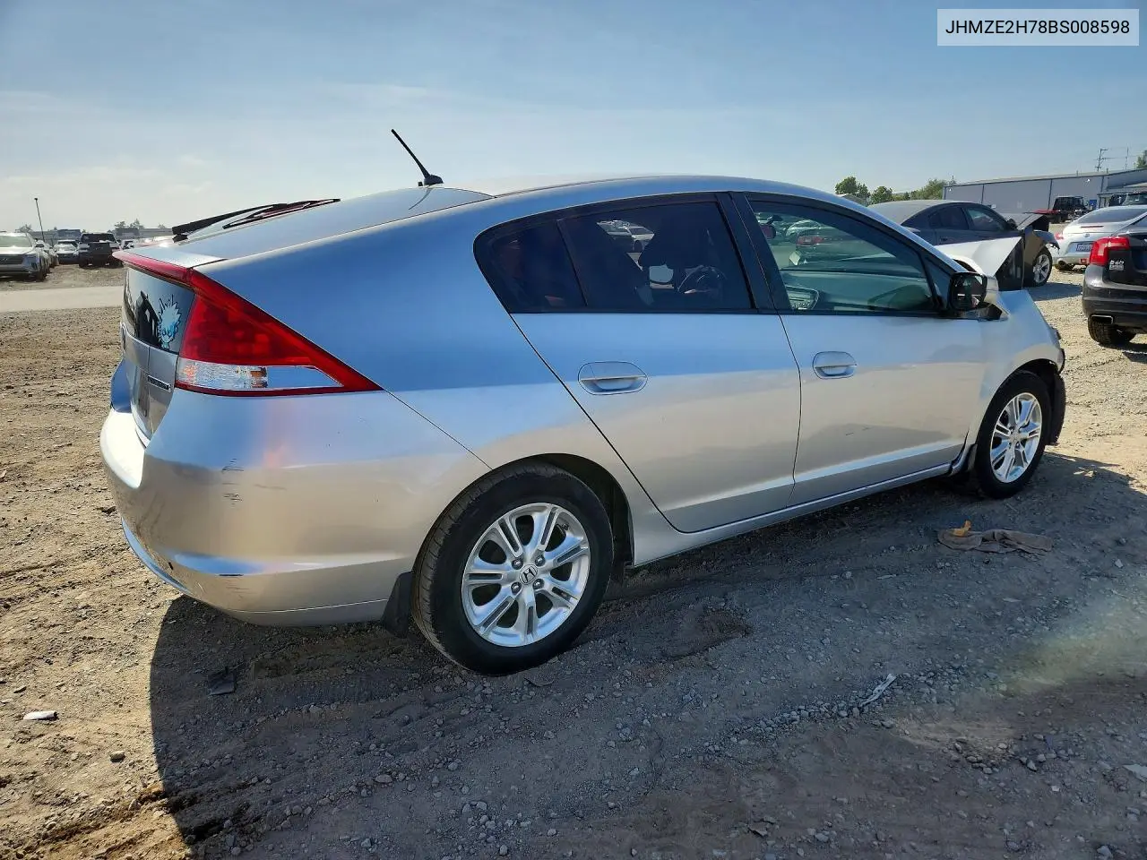 2011 Honda Insight Ex VIN: JHMZE2H78BS008598 Lot: 56096616