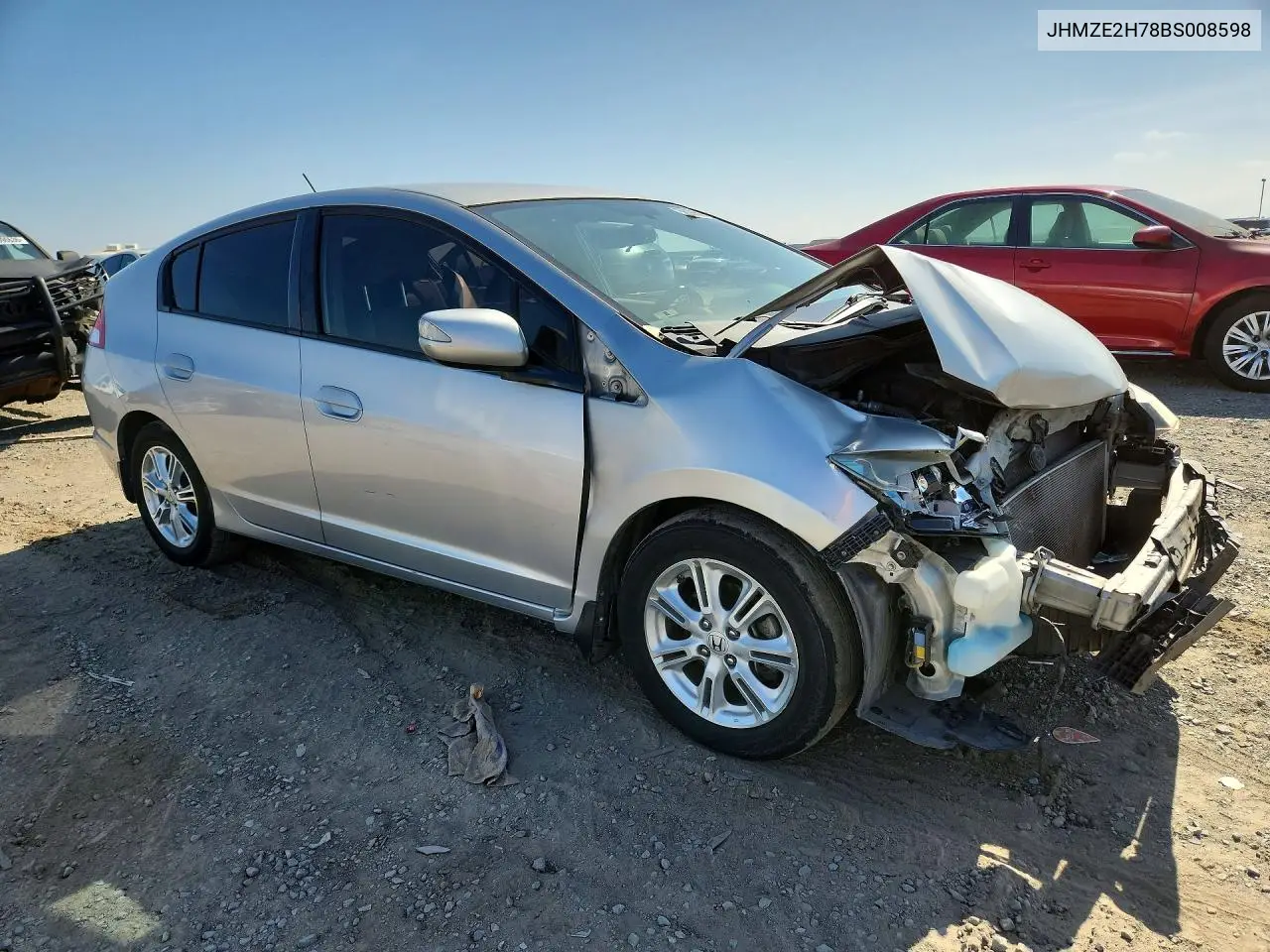 2011 Honda Insight Ex VIN: JHMZE2H78BS008598 Lot: 56096616