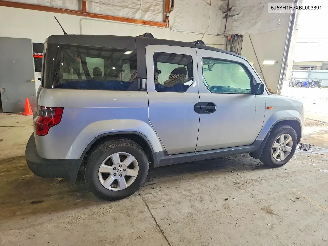 2011 Honda Element Ex VIN: 5J6YH1H7XBL003891 Lot: 56843346