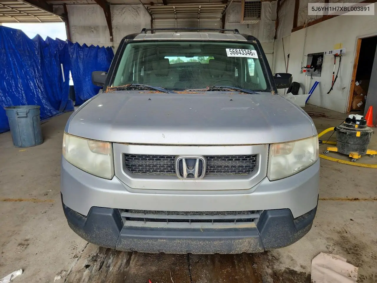 2011 Honda Element Ex VIN: 5J6YH1H7XBL003891 Lot: 56843346