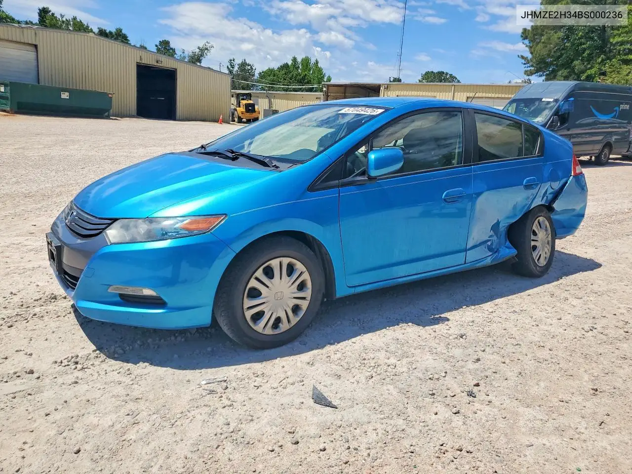 2011 Honda Insight VIN: JHMZE2H34BS000236 Lot: 57049426