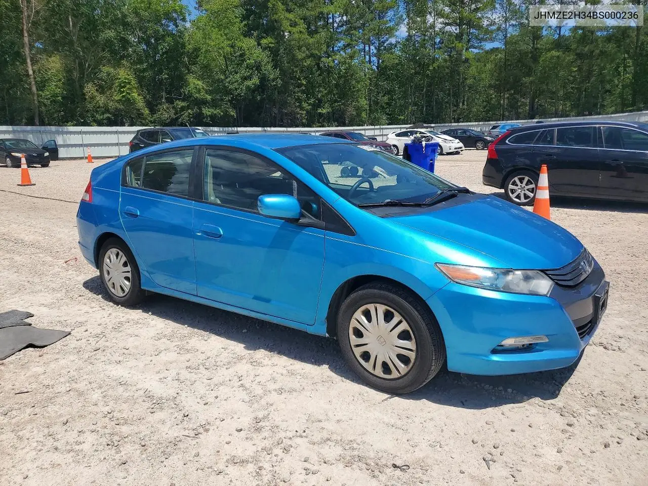 2011 Honda Insight VIN: JHMZE2H34BS000236 Lot: 57049426