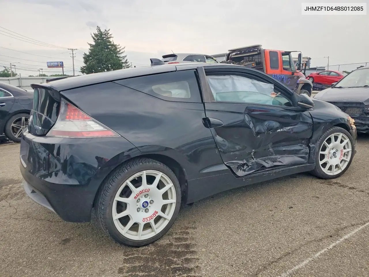 2011 Honda Cr-Z Ex VIN: JHMZF1D64BS012085 Lot: 57264766