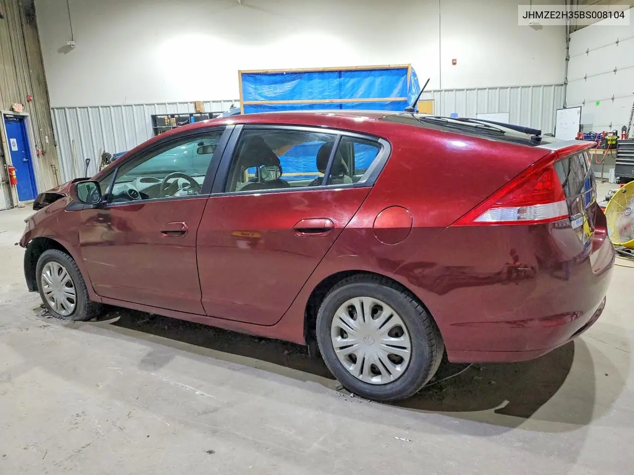 2011 Honda Insight VIN: JHMZE2H35BS008104 Lot: 57609736