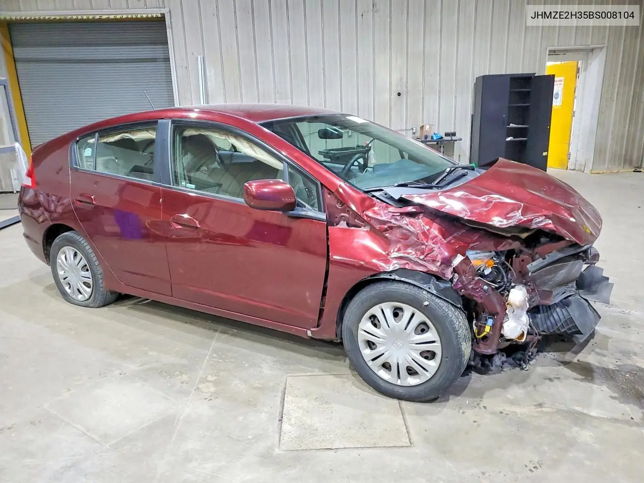 2011 Honda Insight VIN: JHMZE2H35BS008104 Lot: 57609736