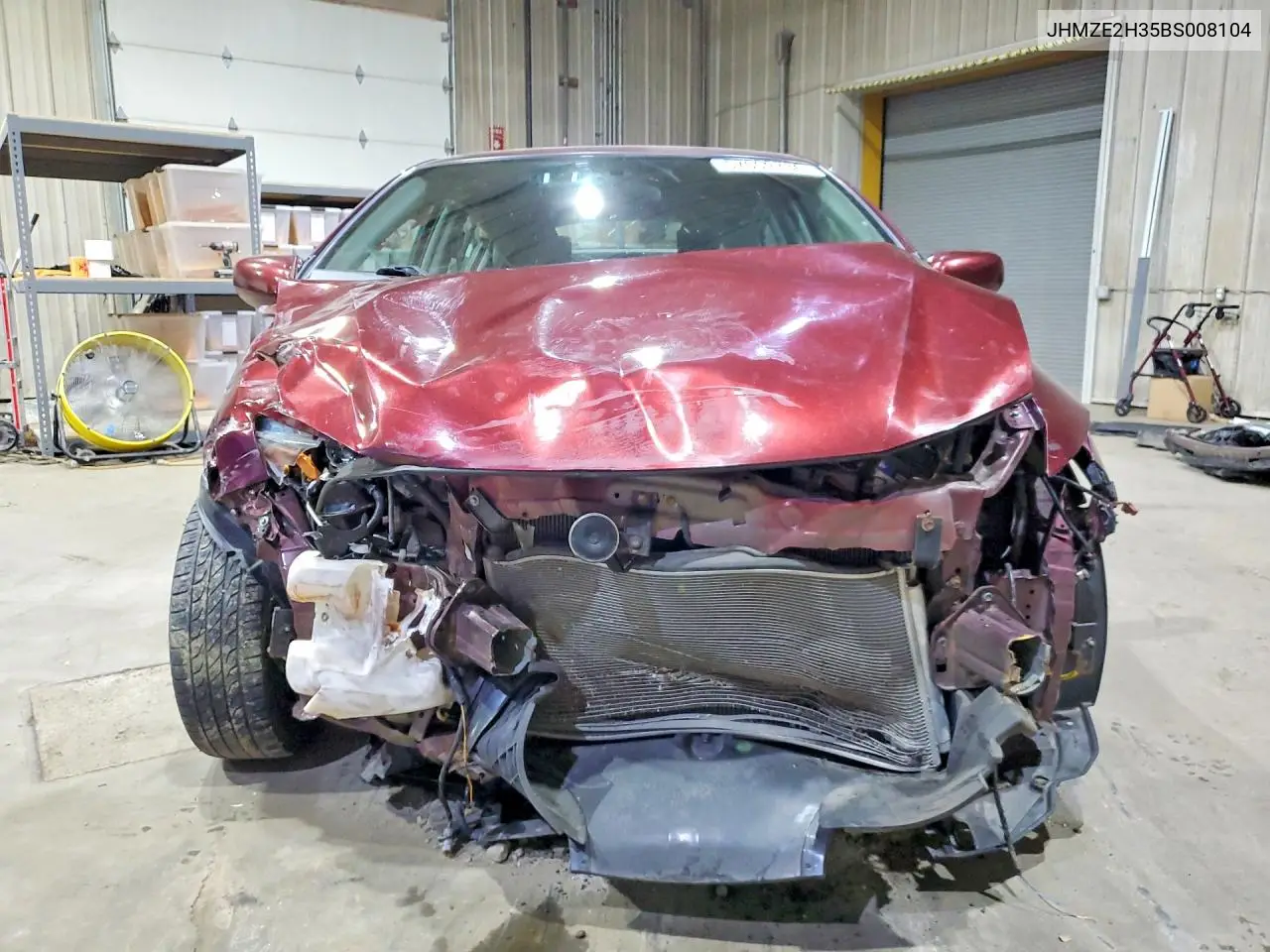 2011 Honda Insight VIN: JHMZE2H35BS008104 Lot: 57609736