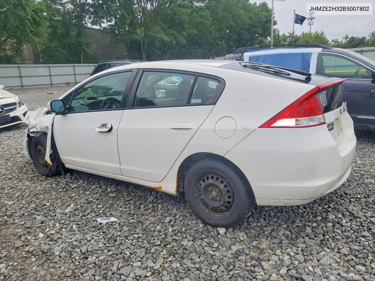 2011 Honda Insight VIN: JHMZE2H32B5007802 Lot: 58091176