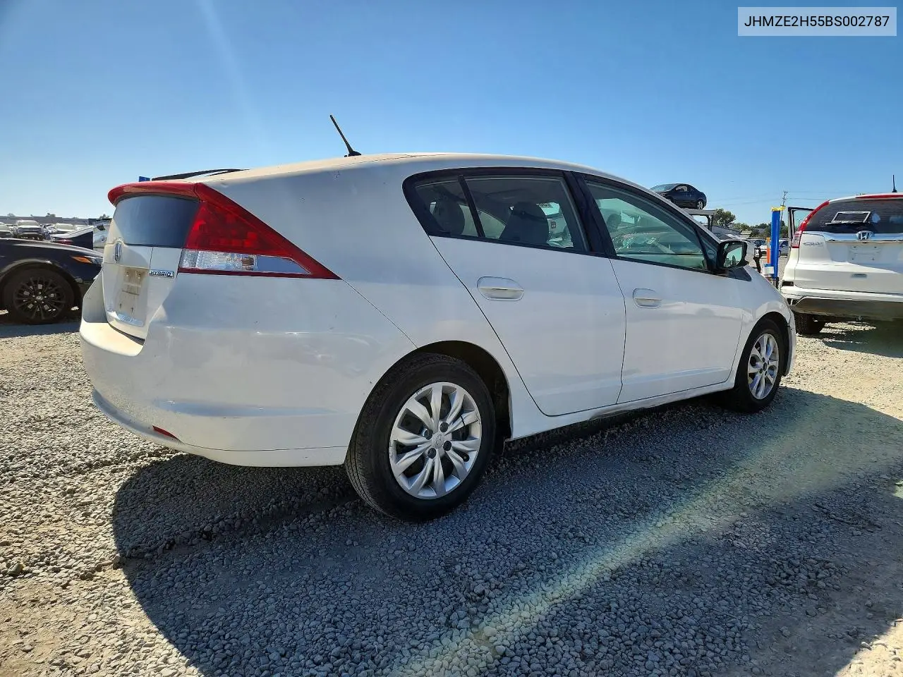 2011 Honda Insight Lx VIN: JHMZE2H55BS002787 Lot: 58304606