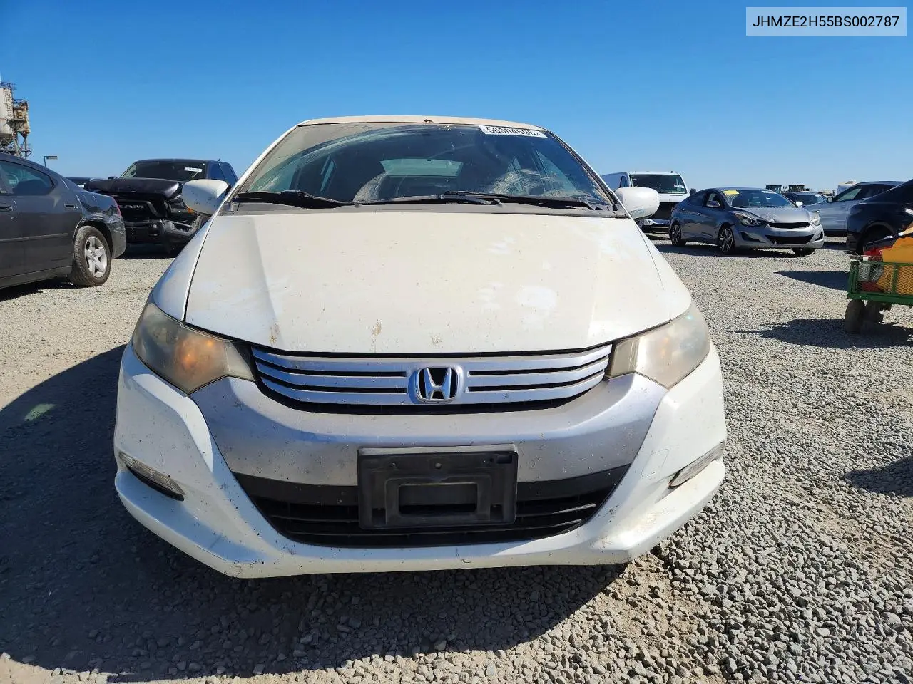 2011 Honda Insight Lx VIN: JHMZE2H55BS002787 Lot: 58304606