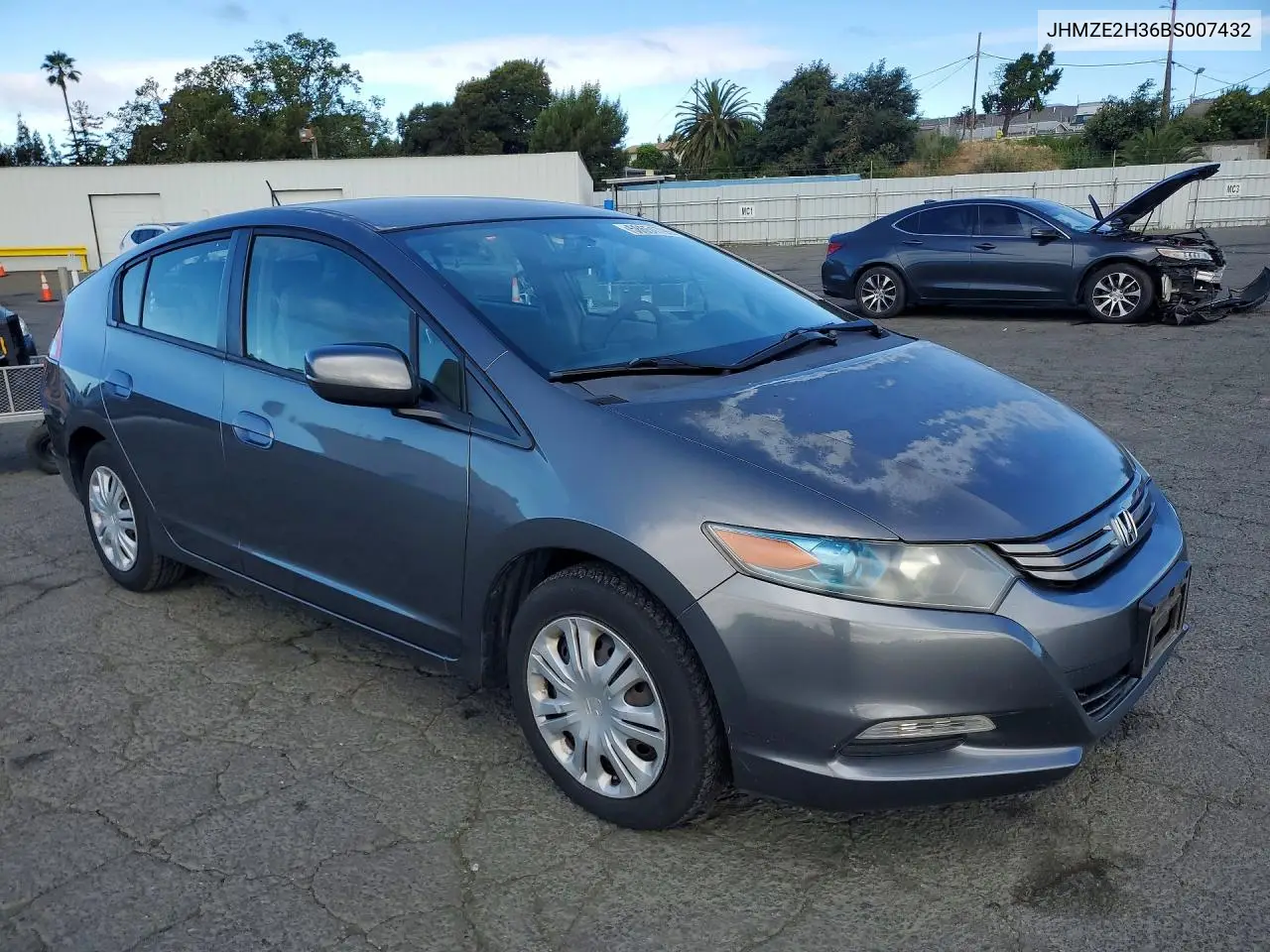2011 Honda Insight VIN: JHMZE2H36BS007432 Lot: 58651796