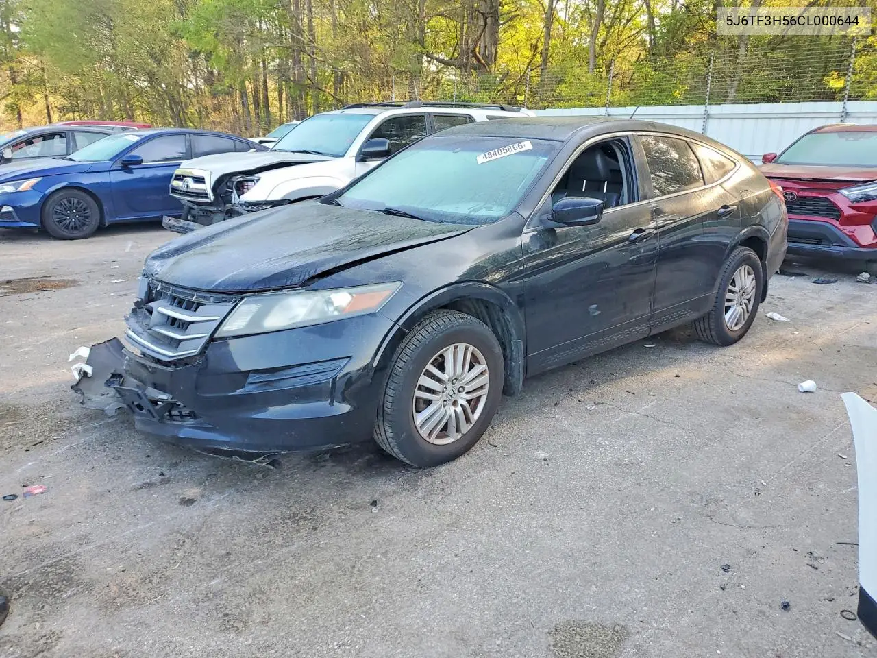 2012 Honda Crosstour Exl VIN: 5J6TF3H56CL000644 Lot: 48405866