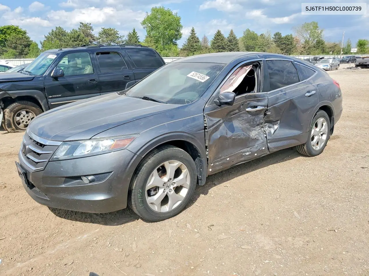 2012 Honda Crosstour Exl VIN: 5J6TF1H50CL000739 Lot: 52874556