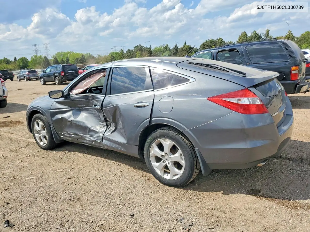 2012 Honda Crosstour Exl VIN: 5J6TF1H50CL000739 Lot: 52874556