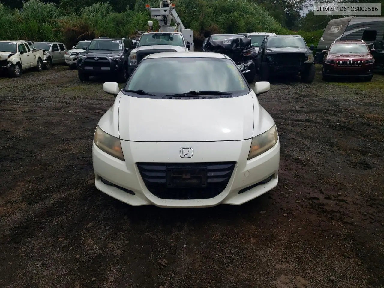 2012 Honda Cr-Z Ex VIN: JHMZF1D61CS003586 Lot: 53289696