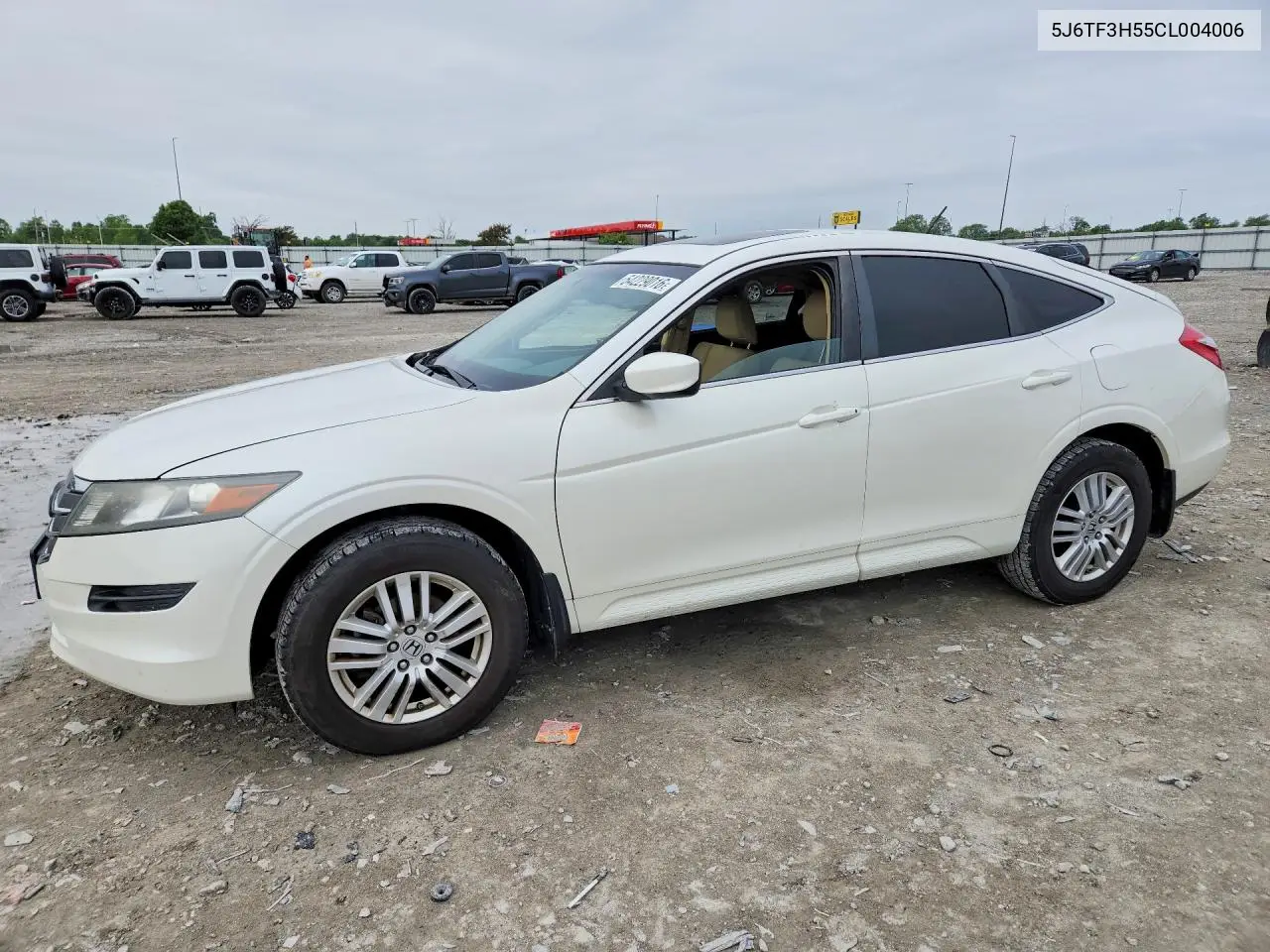 2012 Honda Crosstour Exl VIN: 5J6TF3H55CL004006 Lot: 54229016