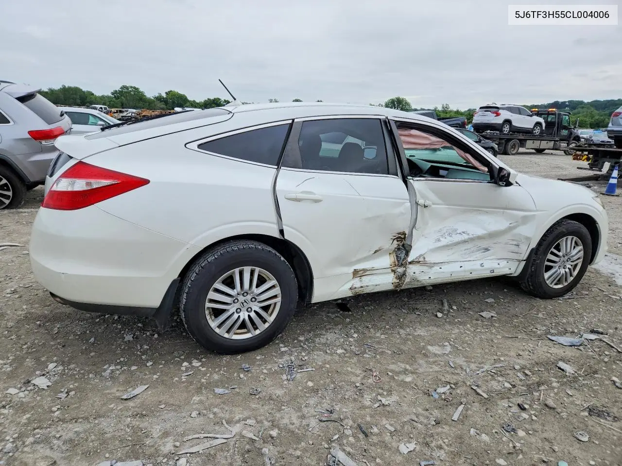 2012 Honda Crosstour Exl VIN: 5J6TF3H55CL004006 Lot: 54229016