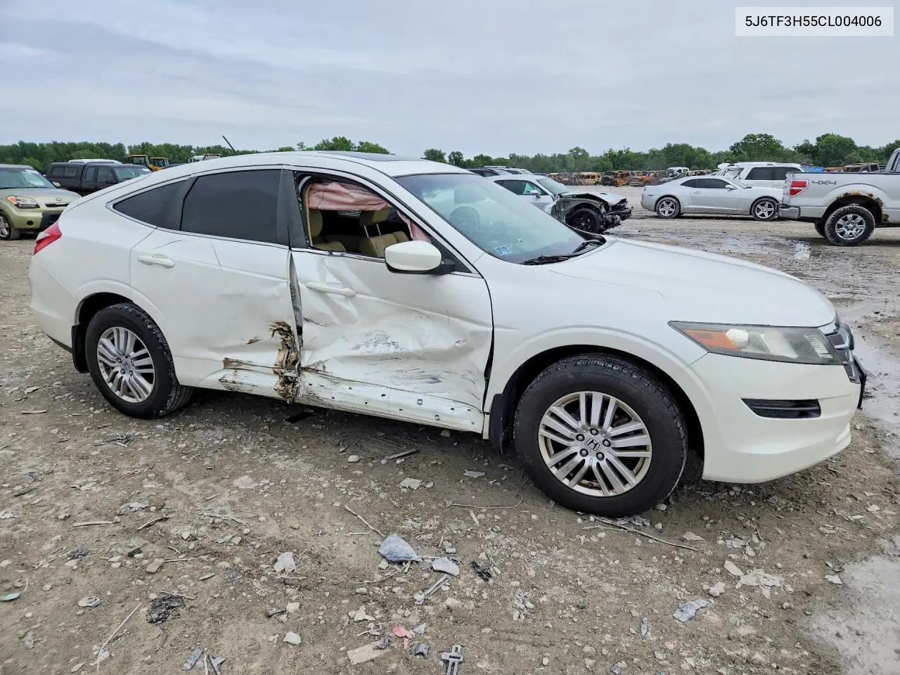 2012 Honda Crosstour Exl VIN: 5J6TF3H55CL004006 Lot: 54229016