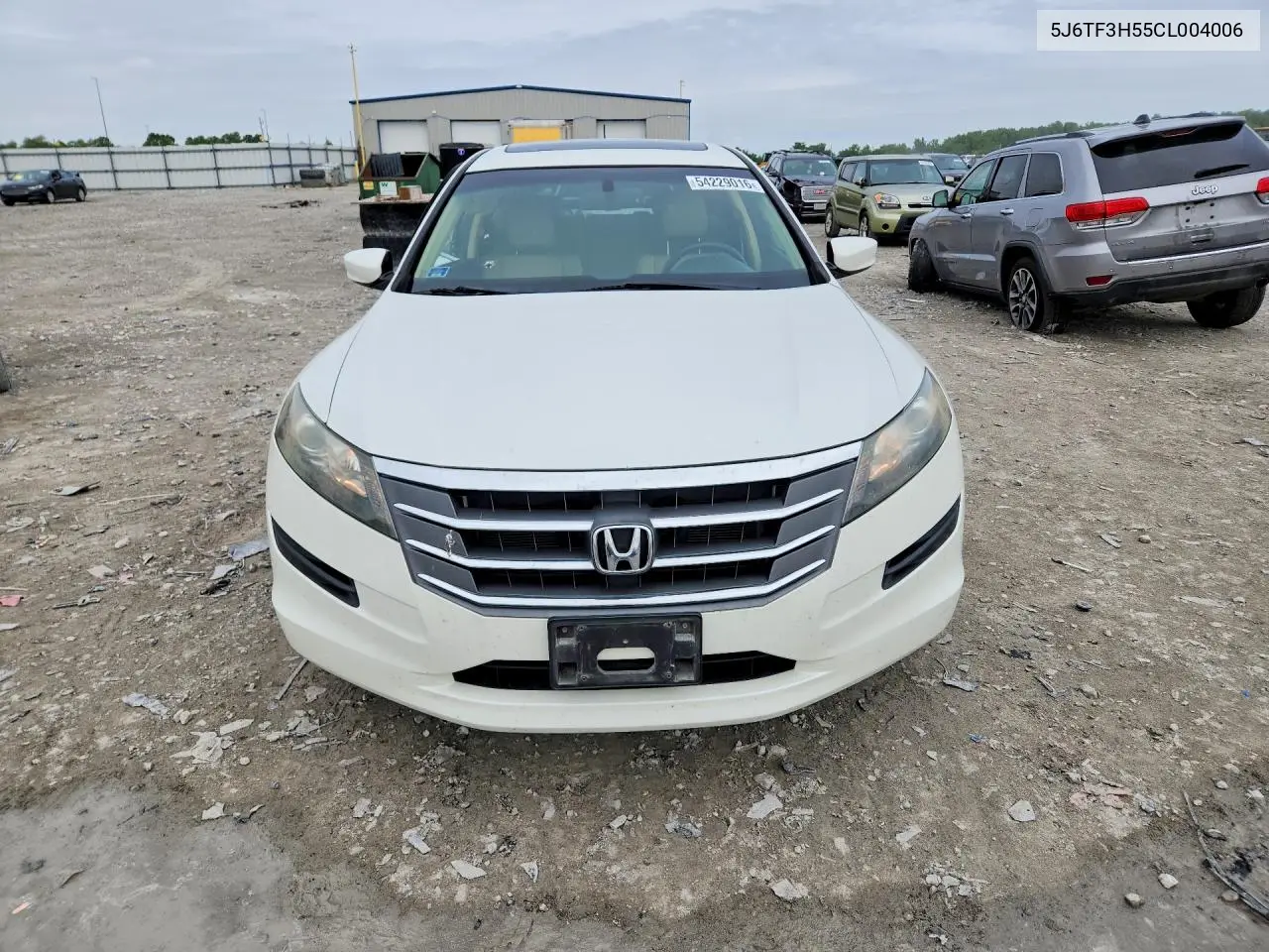 2012 Honda Crosstour Exl VIN: 5J6TF3H55CL004006 Lot: 54229016
