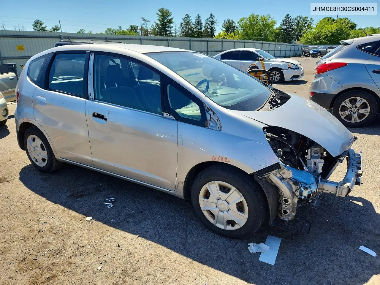 2012 Honda Fit VIN: JHMGE8H30CS004411 Lot: 55981156