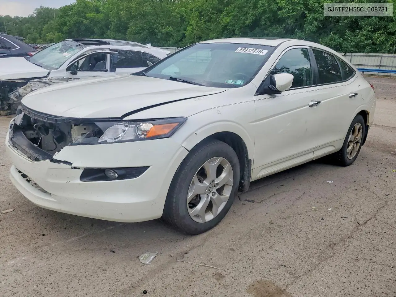 2012 Honda Crosstour Exl VIN: 5J6TF2H55CL008731 Lot: 56912076
