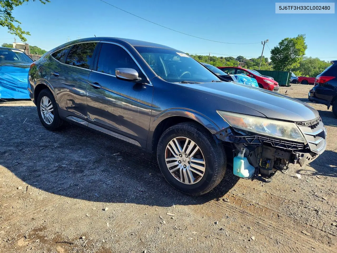 2012 Honda Crosstour Ex VIN: 5J6TF3H33CL002480 Lot: 57915756