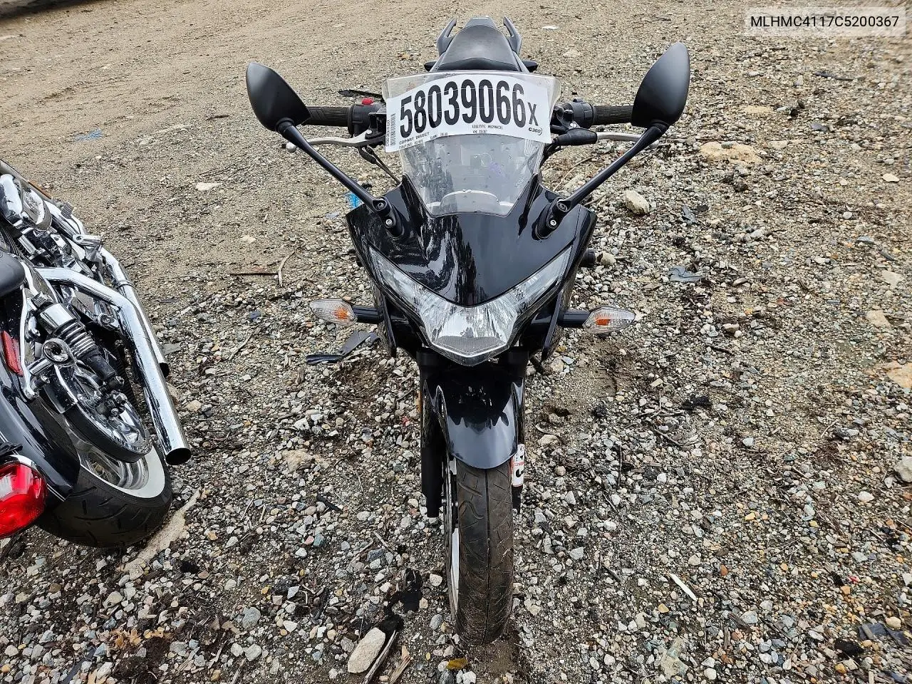 2012 Honda Cbx250 Ra VIN: MLHMC4117C5200367 Lot: 58039066