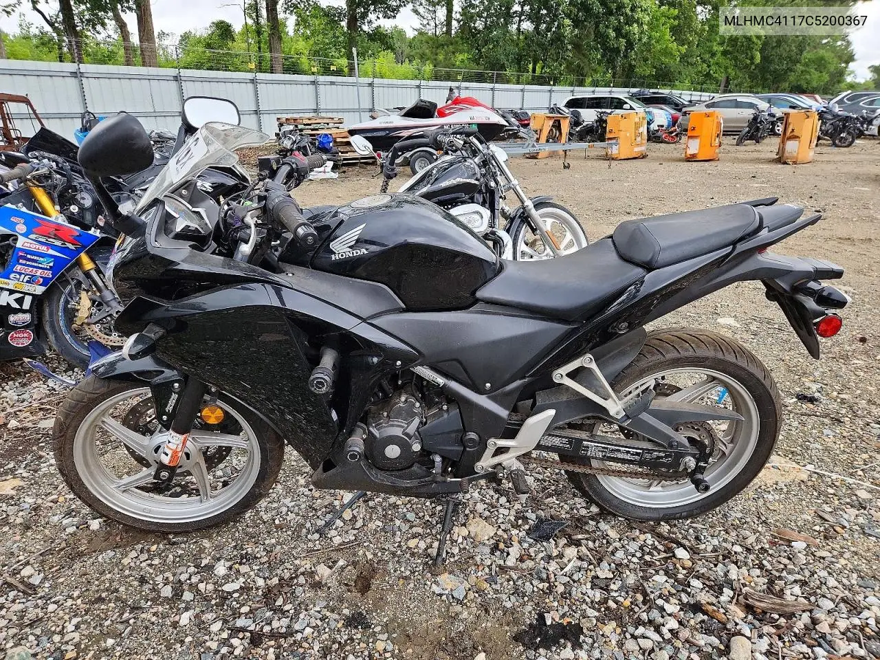 2012 Honda Cbx250 Ra VIN: MLHMC4117C5200367 Lot: 58039066