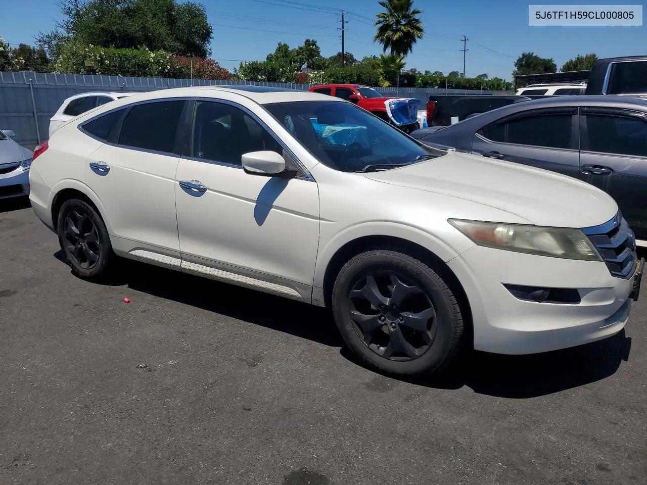 2012 Honda Crosstour Exl VIN: 5J6TF1H59CL000805 Lot: 58651546