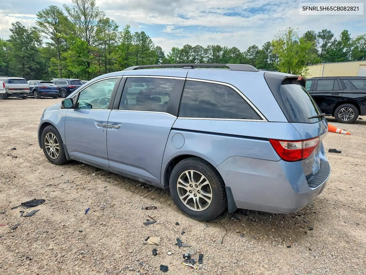 2012 Honda Odyssey Exl VIN: 5FNRL5H65CB082821 Lot: 59157786