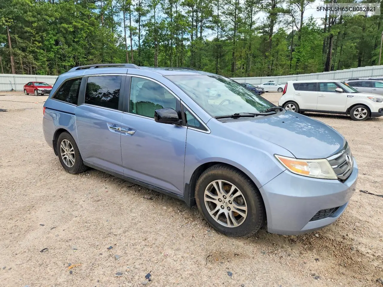 2012 Honda Odyssey Exl VIN: 5FNRL5H65CB082821 Lot: 59157786