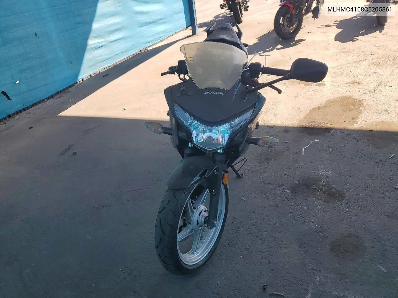2012 Honda Bike VIN: MLHMC4108C5205861 Lot: 62077636