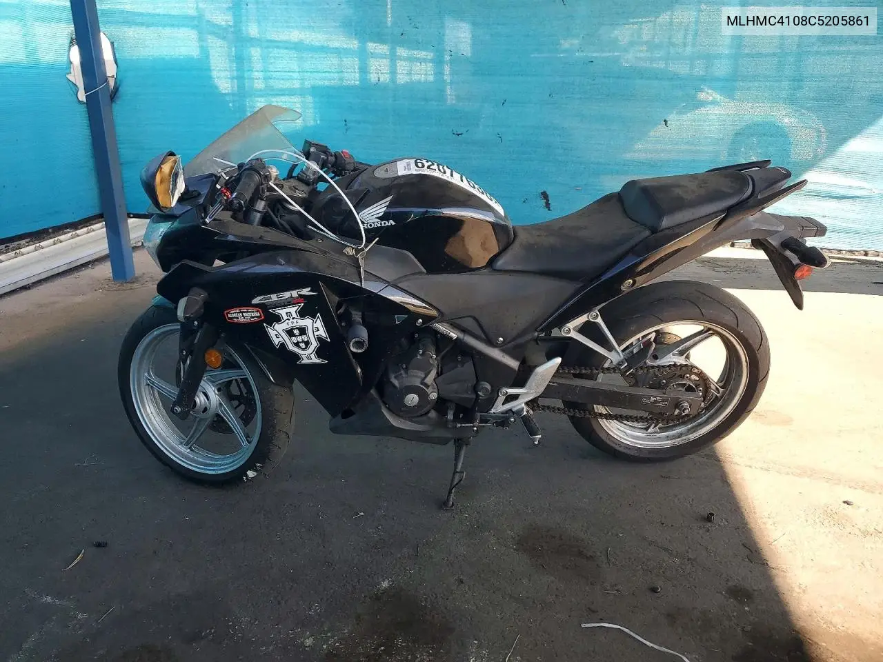 2012 Honda Bike VIN: MLHMC4108C5205861 Lot: 62077636