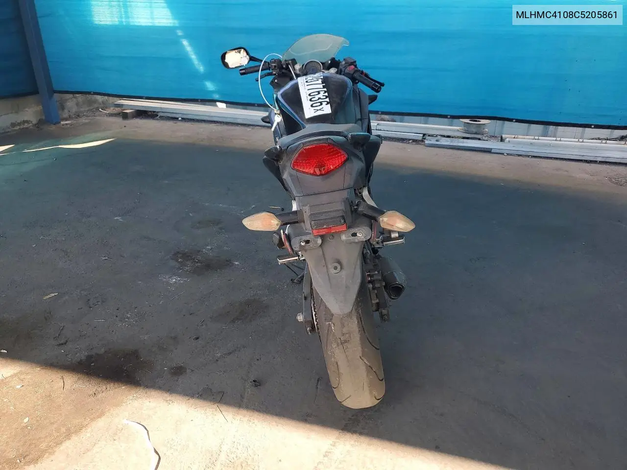 2012 Honda Bike VIN: MLHMC4108C5205861 Lot: 62077636