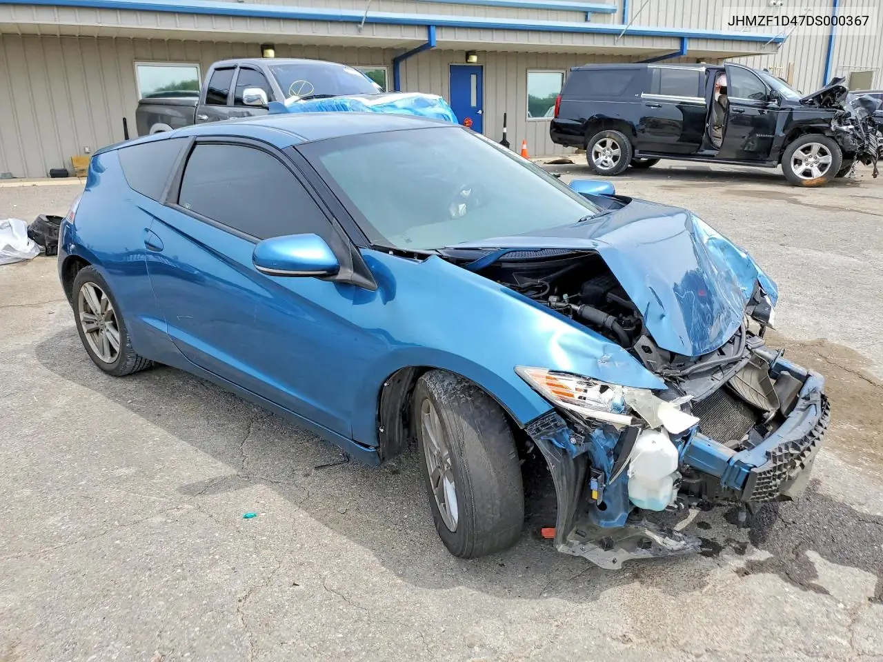 2013 Honda Cr-Z VIN: JHMZF1D47DS000367 Lot: 51407336
