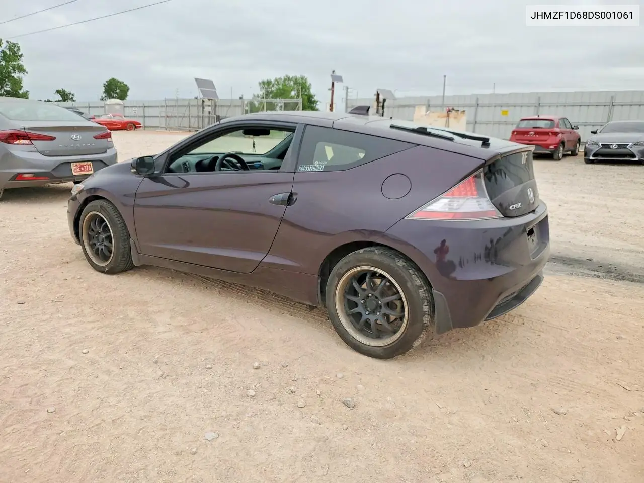 2013 Honda Cr-Z Ex VIN: JHMZF1D68DS001061 Lot: 52351416